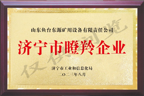 济宁市瞪羚企业